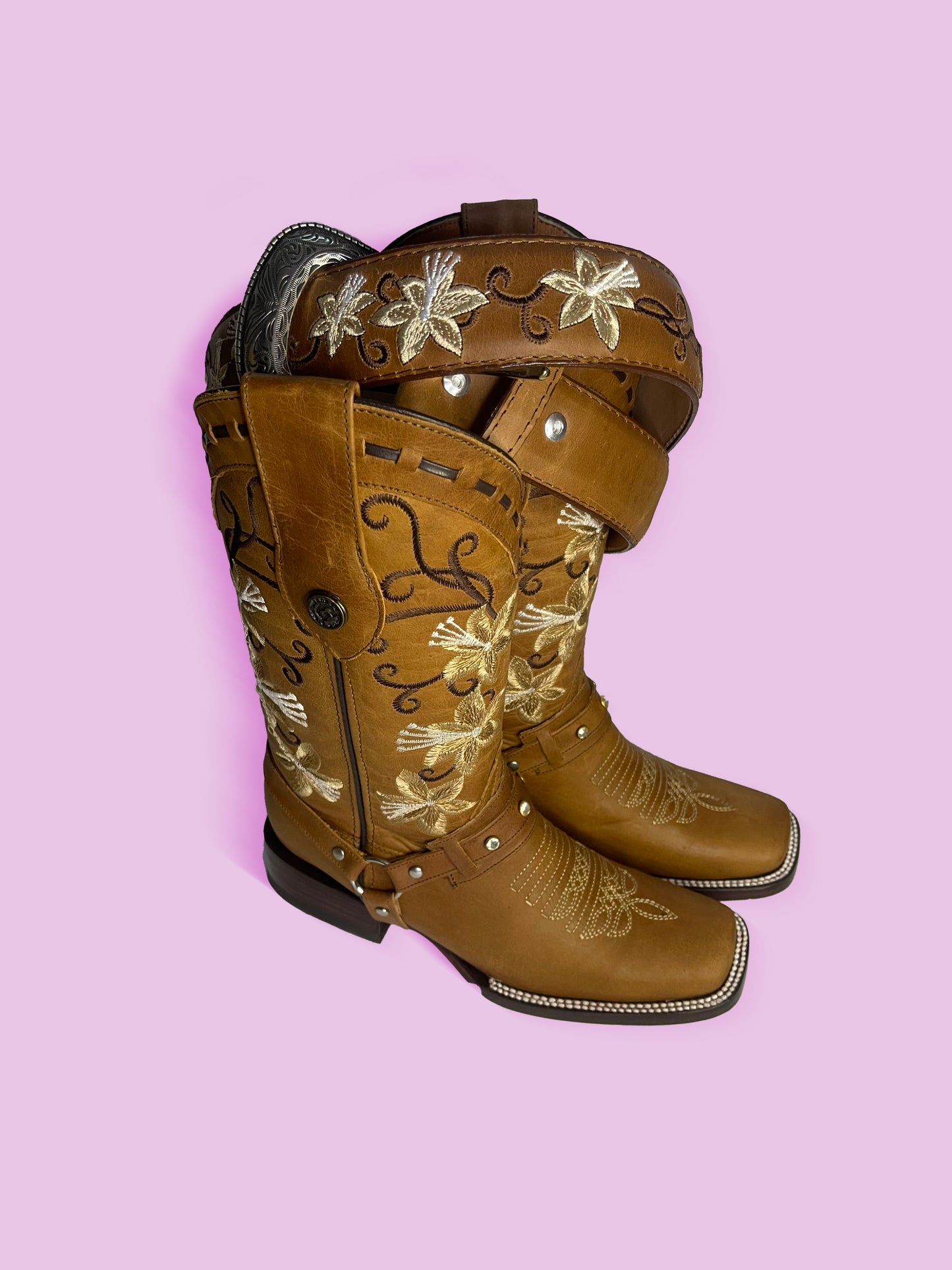 Bota Rodeo + Cinto de Regalo