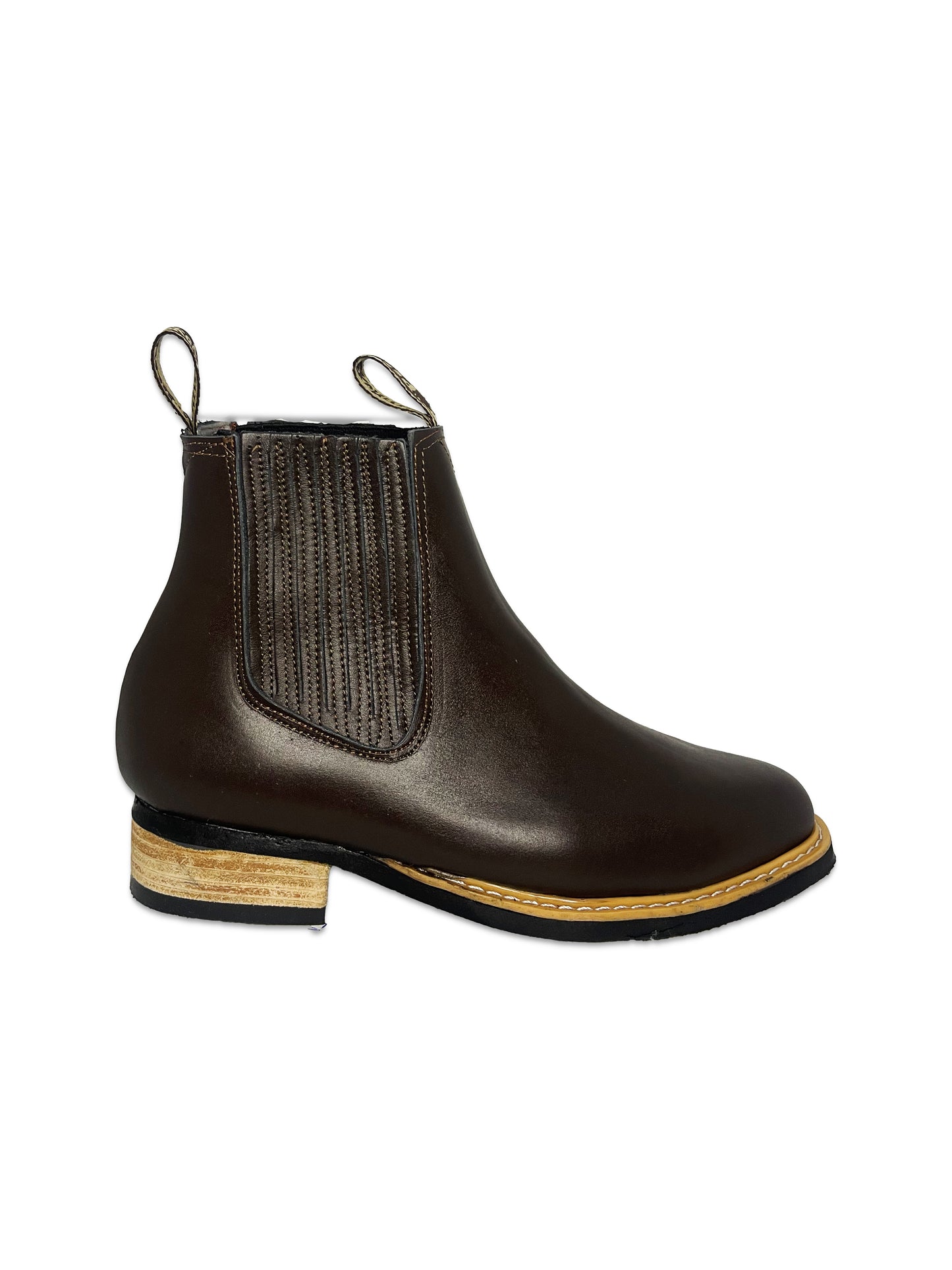 Dos Pares de Botin Chelsea Oscaria Pack (Black + Cafe)