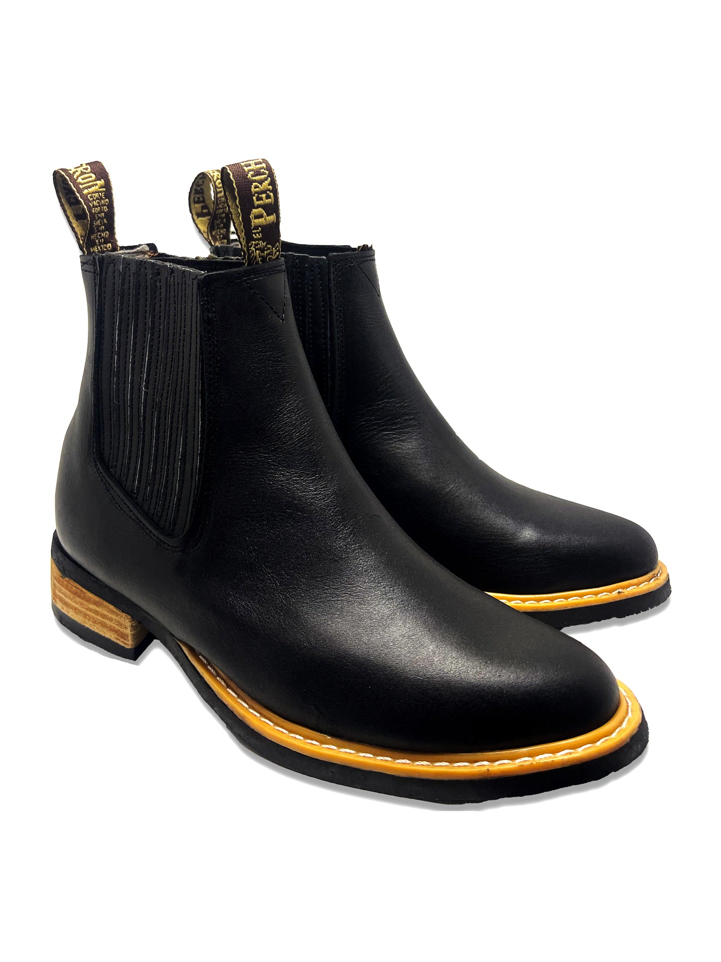 Dos Pares de Botin Chelsea Oscaria Pack (Black + Cafe)