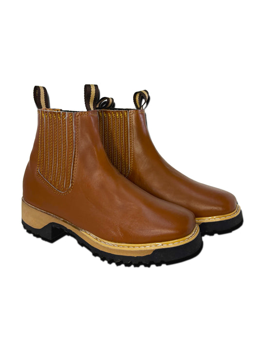 Botin Doble Densidad en Piel