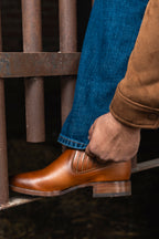 Botín Charro Rosillo — Piel Genuina