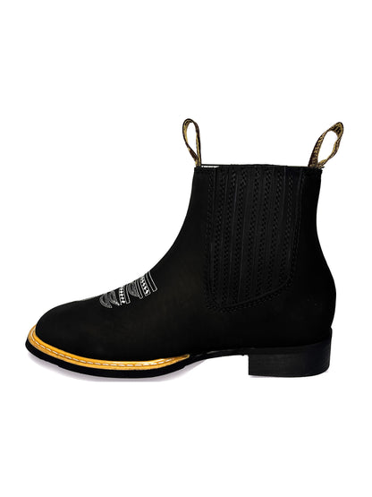 Dos pares Botin Rodeo Nobuck Pack (Black + Canela)