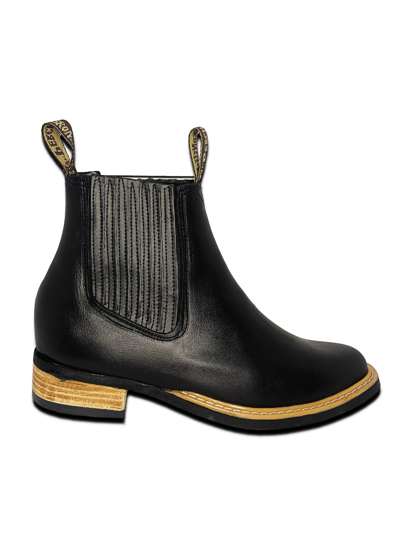 Dos Pares de Botin Chelsea Oscaria Pack (Black + Cafe)