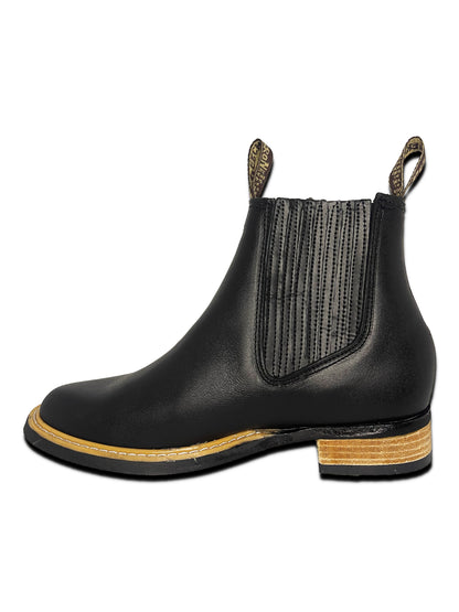 Dos Pares de Botin Chelsea Oscaria Pack (Black + Cafe)