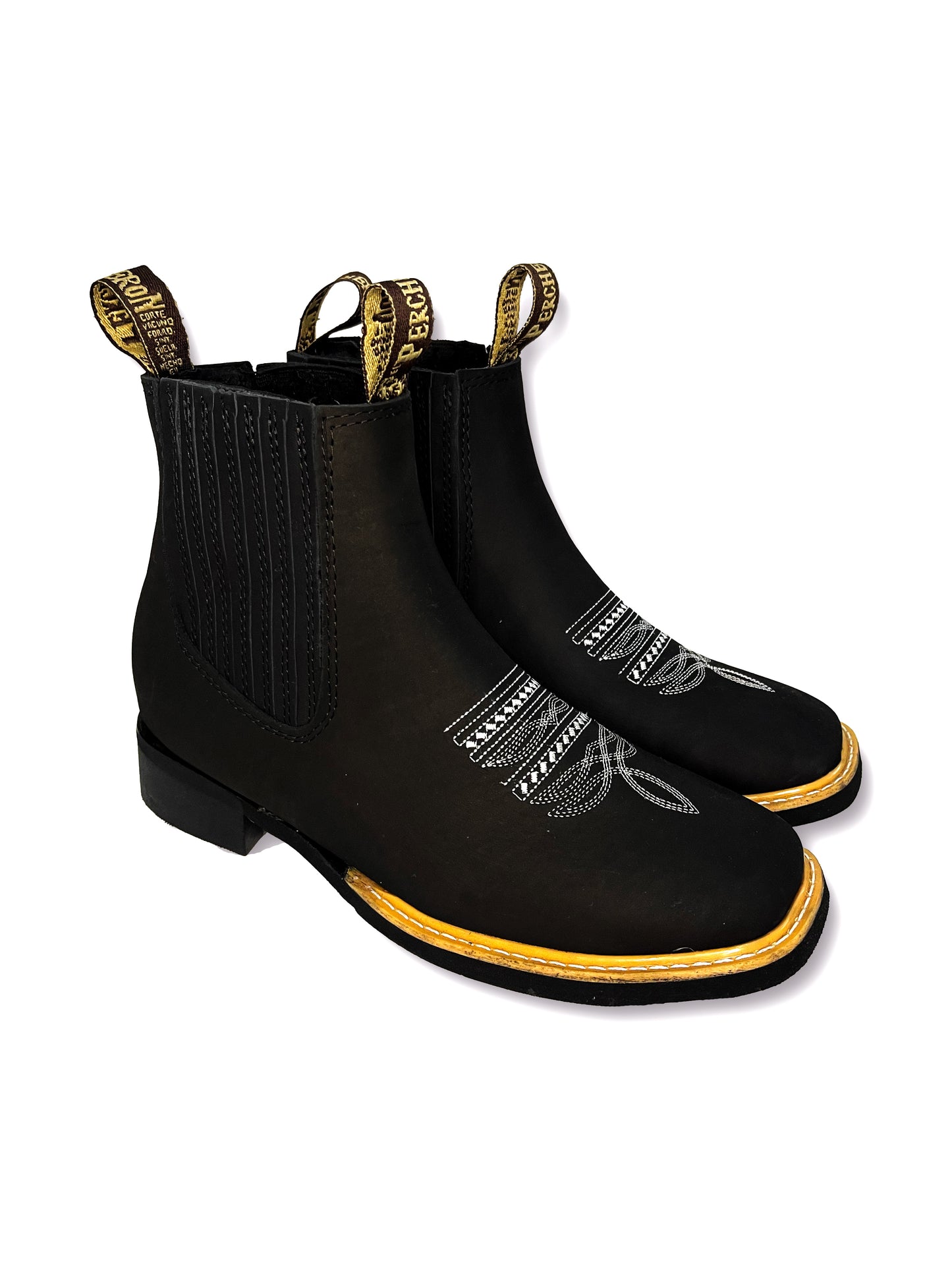 Dos pares Botin Rodeo Nobuck Pack (Black + Canela)