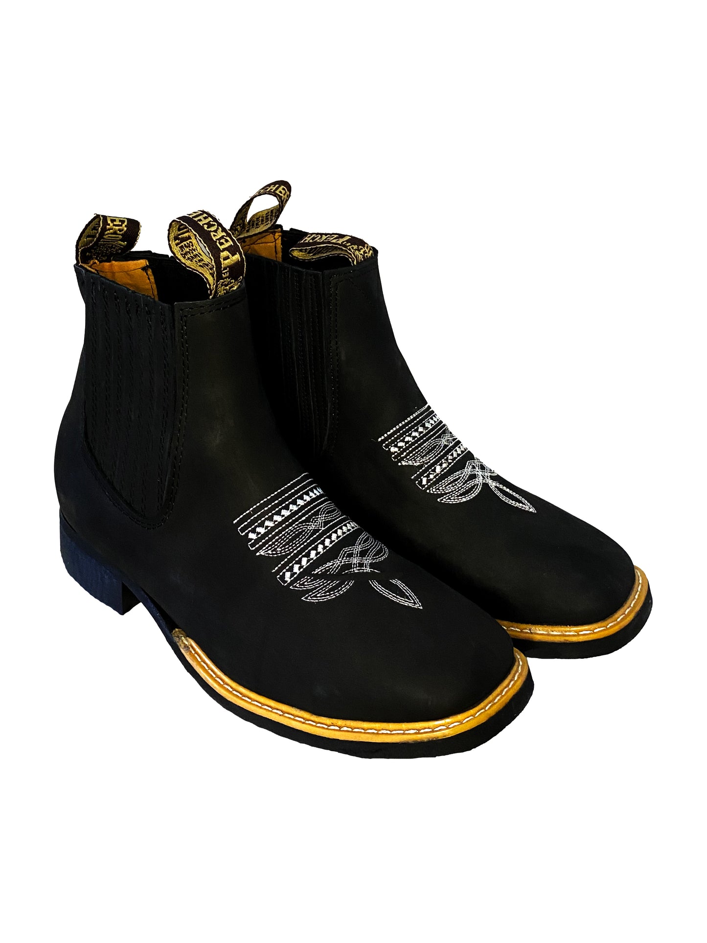 Tres Pares Botín Bulldog Nobuck Pack  (Café + Black + Canela)